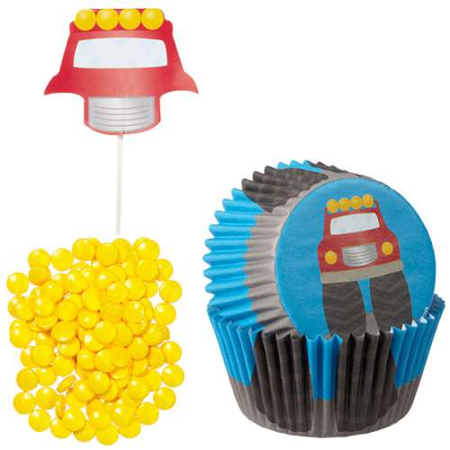 Truck Cupcake Decorating Kit - Click Image to Close